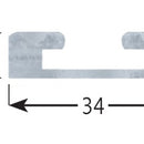 Cargo Track- Slimline- Undrilled